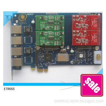 Aex410 Asterisk Card Asterisk PCI Express Card PCI-E Asterisk Card